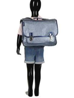 Cartable Moyen Caramel & Cie. Paillettes 38 Cm -Delsey Valises Boutique cartables scolaires caramel cie 756163z