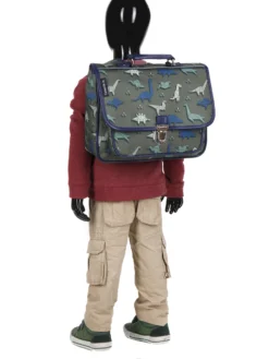 Mini Cartable Caramel & Cie Dinogami 32 Cm -Delsey Valises Boutique cartables scolaires caramel cie 756267z