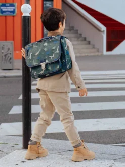 Mini Cartable Caramel & Cie Dinogami 32 Cm -Delsey Valises Boutique cartables scolaires caramel cie 779773z