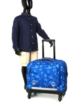 Cartable à Roulettes Delsey Back To School 45.5 Cm - 4 Roues -Delsey Valises Boutique cartables scolaires delsey 787337z