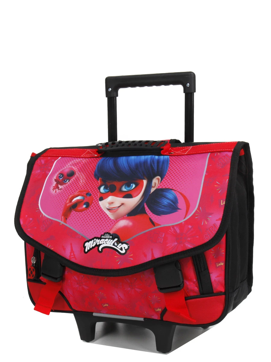 Cartable à Roulettes Miraculous Coccinelle 41 Cm 1 Cartable à Roulettes Miraculous Coccinelle 41 Cm