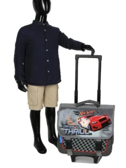 Cartable à Roulettes Hot Wheels Thrill 38 Cm -Delsey Valises Boutique cartables scolaires dessins animes 787075z