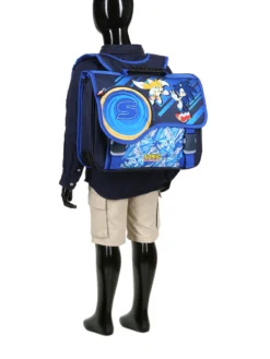 Cartable Sonic & Tails 38 Cm -Delsey Valises Boutique cartables scolaires dessins animes 872656z