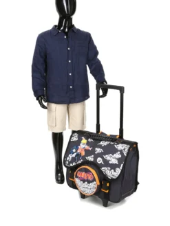 Cartable à Roulettes Naruto 41 Cm -Delsey Valises Boutique cartables scolaires dessins animes 878944z