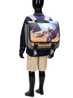 Disney Cartable Star Wars The Mandalorian Razor Crest 38 Cm -Delsey Valises Boutique cartables scolaires disney 792538z