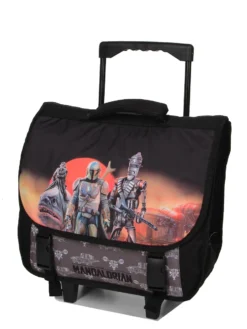 Disney Cartable Ă Roulettes Star Wars The Mandalorian Soldiers 38 Cm