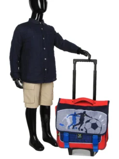 Cartable à Roulettes Ligue 1 - 38 Cm -Delsey Valises Boutique cartables scolaires football 791983z