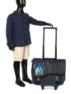 Cartable à Roulettes Olympique De Marseille 41 Cm -Delsey Valises Boutique cartables scolaires football 873534z