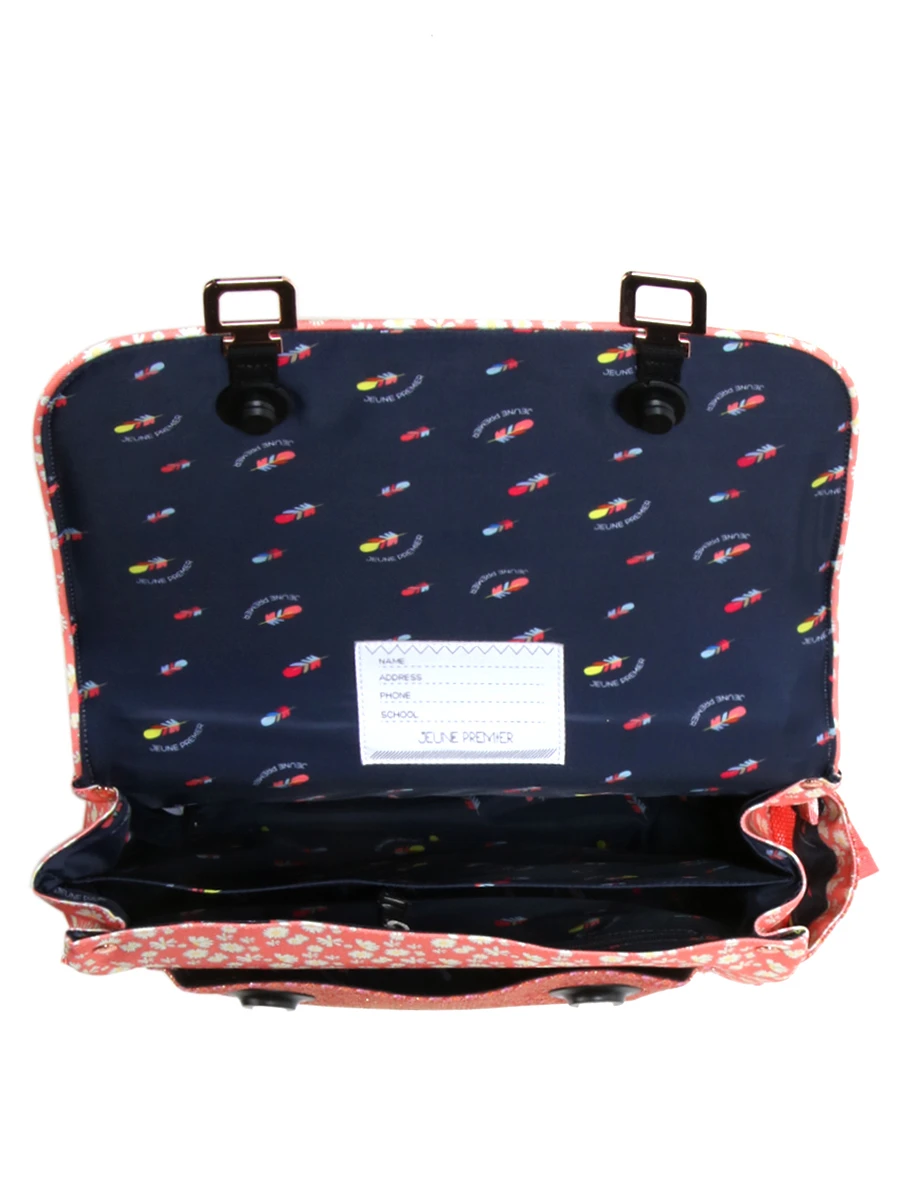 Cartable Jeune Premier It Bag Midi Miss Daisy 38 Cm 10 Cartable Jeune Premier It Bag Midi Miss Daisy 38 Cm – Image 10