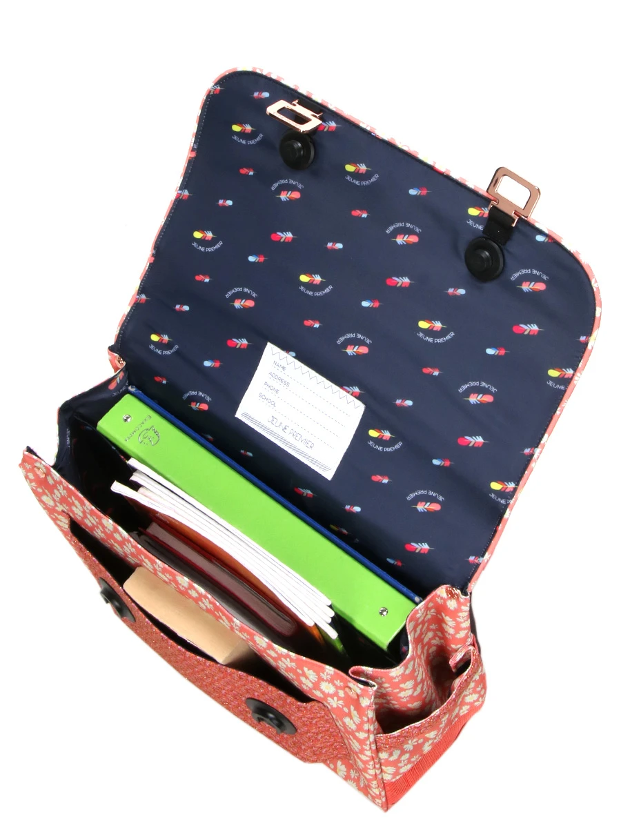 Cartable Jeune Premier It Bag Midi Miss Daisy 38 Cm 9 Cartable Jeune Premier It Bag Midi Miss Daisy 38 Cm – Image 9
