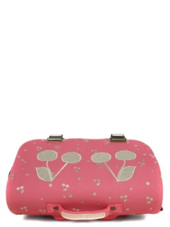 Cartable Jeune Premier It Bag Midi Cherry Glitter Pink 38 Cm -Delsey Valises Boutique cartables scolaires jeune premier 782343z