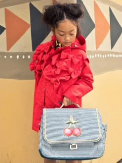 Cartable Jeune Premier It Bag Midi Glazed Cherry 38 Cm -Delsey Valises Boutique cartables scolaires jeune premier 782879z