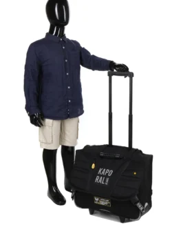 Cartable à Roulettes Kaporal Basic 41 Cm -Delsey Valises Boutique cartables scolaires kaporal 778313z