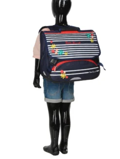 Cartable Little Marcel Blossom 38 Cm -Delsey Valises Boutique cartables scolaires little marcel 785897z