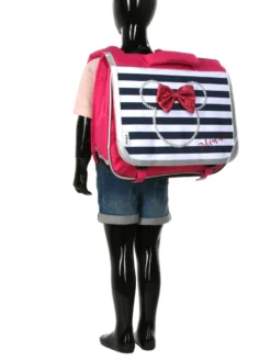 Cartable Philéas X Disney Minnie Marinière 38 Cm -Delsey Valises Boutique cartables scolaires phileas 701073z