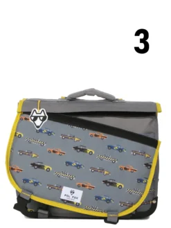 Cartable Réversible Pol Fox Racing 38 Cm -Delsey Valises Boutique cartables scolaires pol fox 754330z