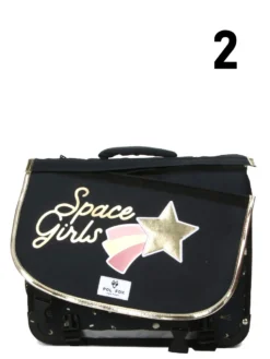 Cartable Réversible Pol Fox Space Girls 38 Cm -Delsey Valises Boutique cartables scolaires pol fox 754333z