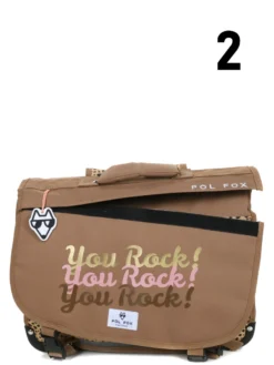Cartable Réversible Pol Fox You Rock 41 Cm -Delsey Valises Boutique cartables scolaires pol fox 839622z