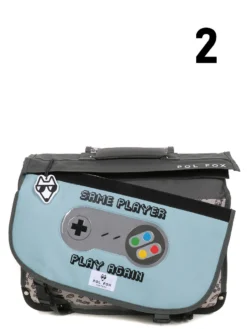 Cartable Réversible Pol Fox Gamer 41 Cm -Delsey Valises Boutique cartables scolaires pol fox 840870z