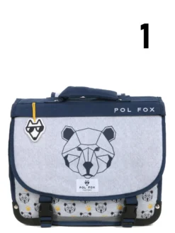 Cartable Réversible Pol Fox Bear 35 Cm -Delsey Valises Boutique cartables scolaires pol fox 841587z