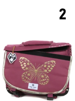 Cartable Réversible Pol Fox Butterfly 35 Cm -Delsey Valises Boutique cartables scolaires pol fox 841622z