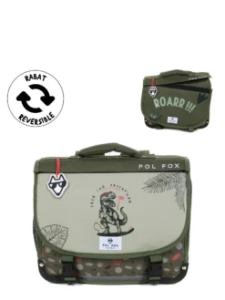 Cartable Réversible Pol Fox Dino Ride 35 Cm -Delsey Valises Boutique cartables scolaires pol fox 841634z