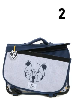 Cartable Réversible Pol Fox Bear 38 Cm -Delsey Valises Boutique cartables scolaires pol fox 841736z
