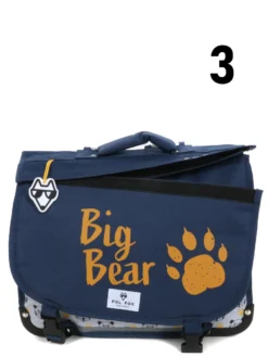 Cartable Réversible Pol Fox Bear 38 Cm -Delsey Valises Boutique cartables scolaires pol fox 841739z
