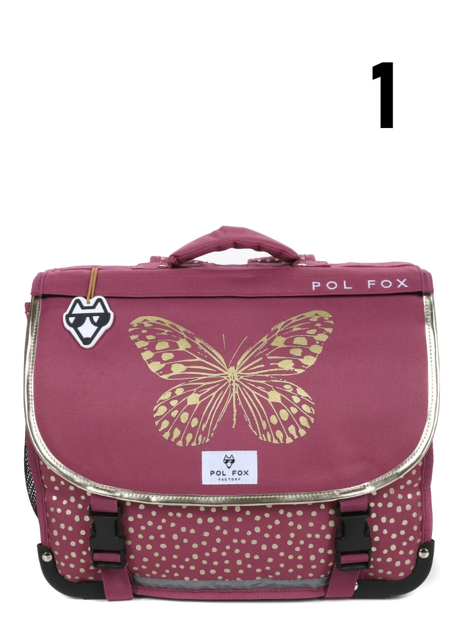 Cartable Réversible Pol Fox Butterfly 38 Cm 13 Cartable Réversible Pol Fox Butterfly 38 Cm – Image 13