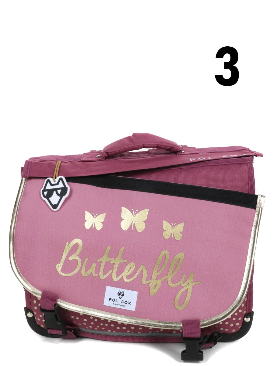 Cartable Réversible Pol Fox Butterfly 38 Cm 15 Cartable Réversible Pol Fox Butterfly 38 Cm – Image 15