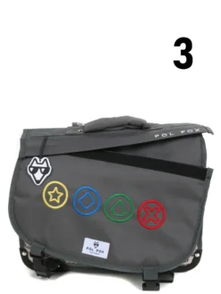 Cartable Réversible Pol Fox Gamer 38 Cm -Delsey Valises Boutique cartables scolaires pol fox 841808z