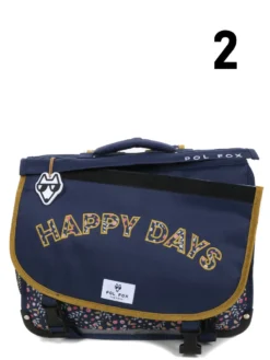 Cartable Réversible Pol Fox Happy Days 38 Cm -Delsey Valises Boutique cartables scolaires pol fox 841829z