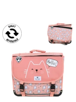 Cartable Réversible Pol Fox Hello 38 Cm -Delsey Valises Boutique cartables scolaires pol fox 841841z