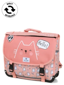 Cartable Réversible Pol Fox Hello 38 Cm