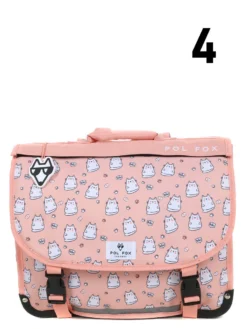 Cartable Réversible Pol Fox Hello 38 Cm -Delsey Valises Boutique cartables scolaires pol fox 841856z