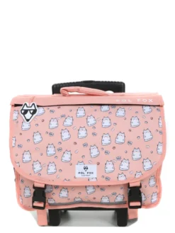 Cartable à Roulettes Réversible Pol Fox Hello 38 Cm -Delsey Valises Boutique cartables scolaires pol fox 842272z