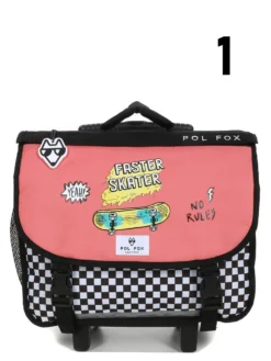 Cartable à Roulettes Réversible Pol Fox Skate 2 - 38 Cm 36 Cartable à Roulettes Réversible Pol Fox Skate 2 - 38 Cm -Delsey Valises Boutique cartables scolaires pol fox 842576z