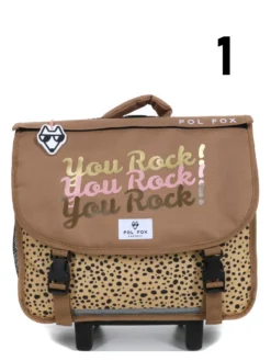 Cartable à Roulettes Réversible Pol Fox You Rock 38 Cm 35 Cartable à Roulettes Réversible Pol Fox You Rock 38 Cm -Delsey Valises Boutique cartables scolaires pol fox 842636z