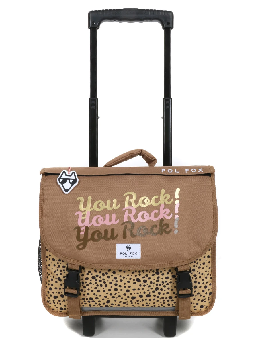 Cartable à Roulettes Réversible Pol Fox You Rock 38 Cm 2 Cartable à Roulettes Réversible Pol Fox You Rock 38 Cm – Image 2