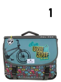 Cartable Réversible Pol Fox Rider 38 Cm -Delsey Valises Boutique cartables scolaires pol fox 842679z