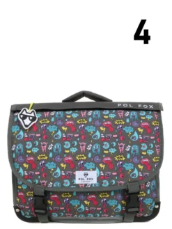 Cartable Réversible Pol Fox Rider 38 Cm -Delsey Valises Boutique cartables scolaires pol fox 842693z
