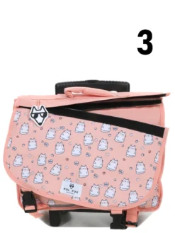 Cartable à Roulettes Réversible Pol Fox Hello 38 Cm -Delsey Valises Boutique cartables scolaires pol fox 842719z