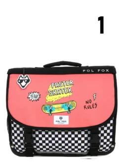 Cartable Réversible Pol Fox Skate 2 - 38 Cm -Delsey Valises Boutique cartables scolaires pol fox 855470z