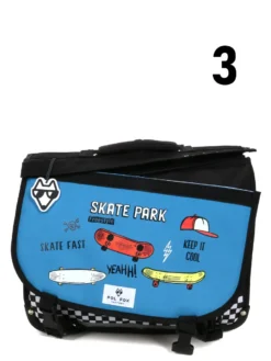 Cartable Réversible Pol Fox Skate 2 - 38 Cm -Delsey Valises Boutique cartables scolaires pol fox 855479z
