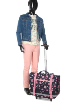 Cartable à Roulettes Rip Curl Surf Gypsy Wheeley Satchel 38 Cm -Delsey Valises Boutique cartables scolaires rip curl 857836z