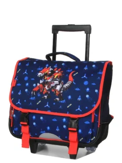 Cartable à Roulettes Snowball Kid Robot Dino 41 Cm