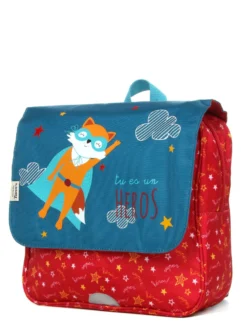 Cartable L'école Des Tann's Super-héros 29 Cm