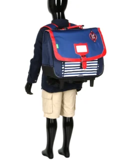 Cartable à Roulettes Tann's Les Fantaisies Hugo 38 Cm -Delsey Valises Boutique cartables scolaires tanns 744439z