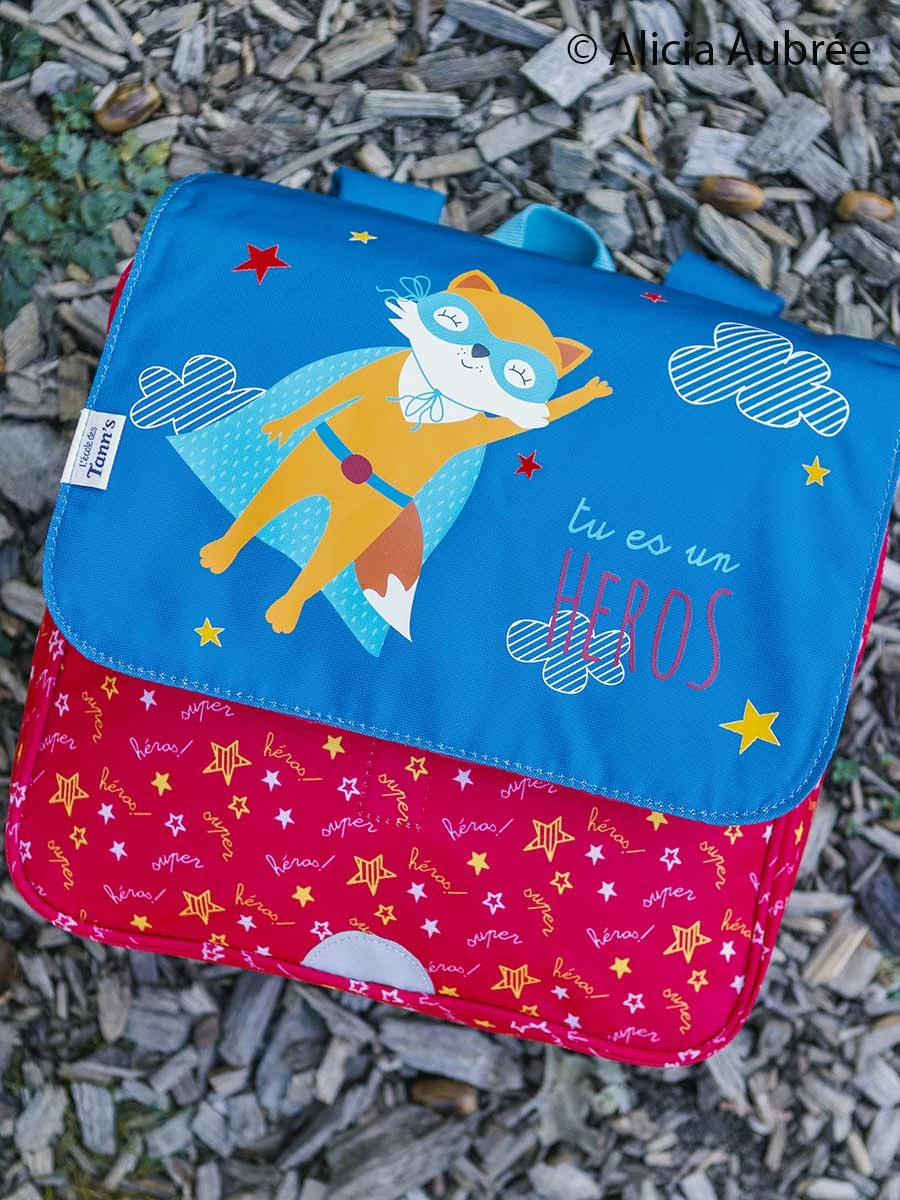 Cartable L'école Des Tann's Super-héros 29 Cm 15 Cartable L'école Des Tann's Super-héros 29 Cm – Image 15