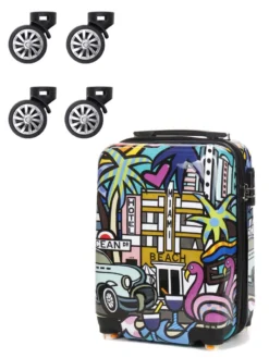 Ensemble 4 Valises Madisson Miami Beach -Delsey Valises Boutique ensemble valise madisson 770636z